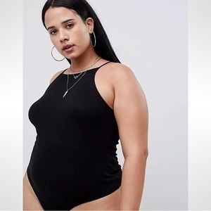 ASOS High Neck Black Sleeveless Bodysuit